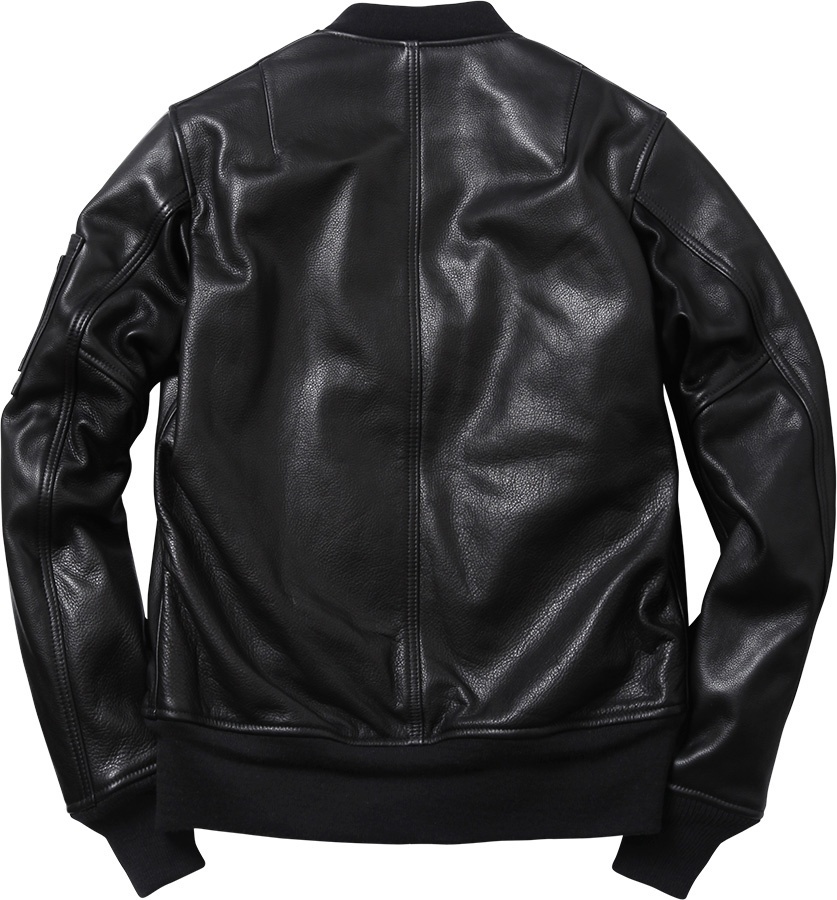 Supreme/Schott® Leather MA-1 view 2